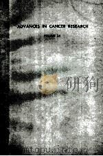 ADVANCES IN CANCER RESEARCH  VOLUME 24（1977 PDF版）