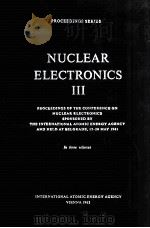 NUCLEAR ELECTRONICS  III（1962 PDF版）