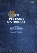 1978 PESTICIDE DICTIONARY（1978 PDF版）