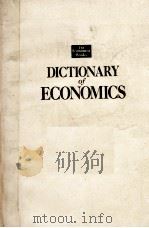 Dictionary of economics 1987 PDF电子版封面 0091743451 Bannock;Graham.;Baxter;R. E.;(
