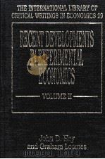 Recent developments in experimental economics volume Ⅱ（1993 PDF版）