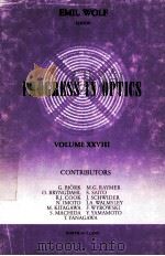 Progress in optics v. 28（1990 PDF版）