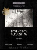 WORKING PAPERS FOR USE WITH INTERMEDIATE ACCOUNTING REVISED EDITION（1992 PDF版）