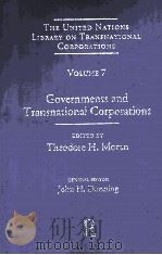 united nations library on transnational corporations volumen 7 Governments and transnational corpora 1993 PDF电子版封面 0415085403 Gunnar Hedlund.