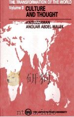Culture and thought volume 3 Culture and thought（1983 PDF版）