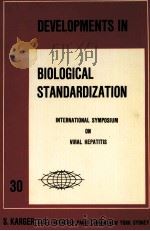 DEVELOPMENTS IN BIOLOGICAL STANDARDIZATION  VOLUME 30（1975 PDF版）