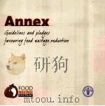 ANNEX GUIDELING AND PLEDGEL FAVOURING FOOD WASFAGE REDUCTION（ PDF版）