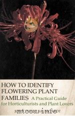HOW TO IDENTIGY FLOWERING PLANT FAMILIES A PRACTICAL GUIDE FOR HORTICULTURISTS AND PLANT LOVERS 1982 PDF电子版封面 0917304217 JOHN PHILIP BAUMGARDT