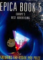 EPICA BOOK EUROPE'S BEST ADVERTISING 1992 PDF电子版封面