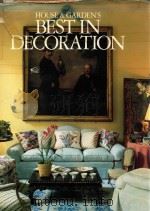 House & garden's best in decoration（1987 PDF版）