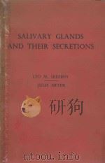 SALIVARY GLANDS AND THEIR SECRETIONS（1964 PDF版）