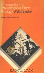 INTRODUCTION TO PHYSIOLOGICAL PLANT ECOLOGY  SECOND PRINTING（1978 PDF版）