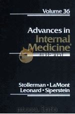 ADVANCES IN INTERNAL MEDICINE VOLUME 36（1991 PDF版）