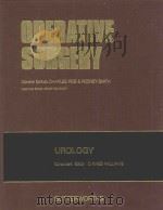 OPERATIVE SURGERY  FUNDAMENTAL INTERNATIONAL TECHNIQUES  UROLOGY（1977 PDF版）