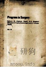 PROGRESS IN SURGERY  VOL.14（1975 PDF版）