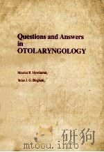 Questions and answers in otolaryngology（1988 PDF版）