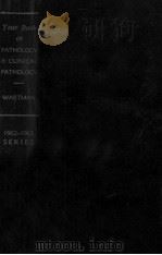 THE YEAR BOOK OF PATHOLOGY AND CLINICAL PATHOLOGY 1962-1963 YEAR BOOK SERIES（1962 PDF版）