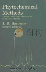 PHYTOCHEMICAL METHODS:A GUIDE TO MODERN TECHNIQUES OF PLANT ANALYSIS  SECOND EDITION（1984 PDF版）