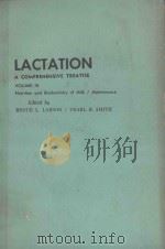 LACTATION A COMPREHENSIVE TREATISE  VOLUME III（1974 PDF版）