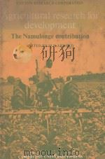 COTTON RESEARCH CORPORATION AGRICULTURAL RESEARCH FOR DEVELOPMENT THE NAMULONGE CONTRIBUTION（1976 PDF版）