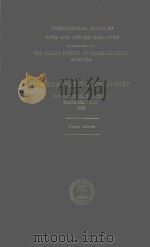 PHARMACEUTICAL CHEMISTRY INTERNATIONAL SYMPOSIUM ON PHARMACEUTICAL CHEMISTRY（1963 PDF版）