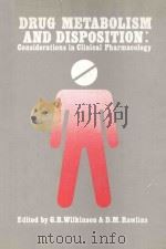 Drug metabolism and disposition:considerations in clinical pharmacology（1985 PDF版）