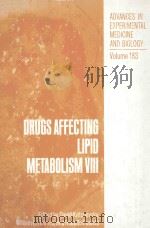 DRUGS AFFECTING LIPID METABOLISM 8（1985 PDF版）