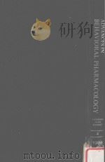 ADVANCES IN BEHAVIORAL PHARMACOLOGY VOLUME 4（1984 PDF版）