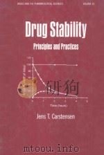 Drug stability:principles and practices 1990 PDF电子版封面 0824782852
