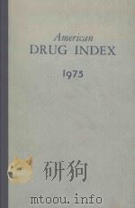 AMERICAN DRUG INDEX 1975（1975 PDF版）