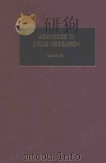 ADVANCES IN DRUG RESEARCH  VOLUME 20（1991 PDF版）