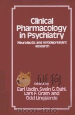 CLINICAL PHARMACOLOGY IN PSYCHIATRY:NEUROLEPTIC AND ANTIDEPRESSANT RESEARCH（1981 PDF版）