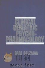 CLINICAL GERIATRIC PSYCHO-PHARMACOLOGY（1984 PDF版）