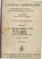 LANDOLT-BORNSTEIN BAND 13（1983 PDF版）