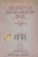 SIDE-EFFECTS OF ANTI-INFLAMMATORY DRUGS  PART ONE CLINICAL AND EPIDEMIOLOGICAL ASPECTS（1987 PDF版）