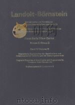 LANDOLT-BORNSTEIN  BAND 10（1979 PDF版）