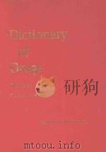 DICTIONARY OF DRUGS INDEXS   1990  PDF电子版封面  0412273004   