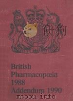 BRITISH PHARMACOPOEIA  1988  ADDENDUM 1990（1990 PDF版）