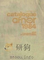 CATALOGUE AFNOR 1984 1984 PDF电子版封面