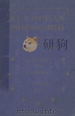 EUROPEAN PHARMACOPOEIA  SECOND EDITION PART 2 FOURTH FASICULE（1982 PDF版）