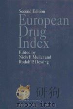 EUROPEAN DRUG INDEX  SECOND EDITION（1992 PDF版）