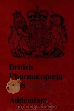 BRITISH PHARMACOPOEIA 1988 ADDENDUM 1991（1991 PDF版）