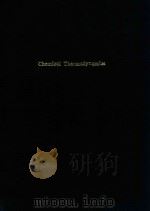 Chemical thermodynamics A（1999 PDF版）