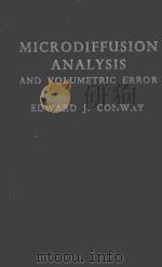 MICRODIFFUSION ANALYSIS AND VOLUMETRIC ERROR（1962 PDF版）