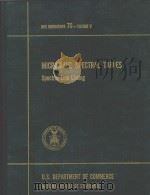 MICROWAVE SPECTRAL TABLES VOLUME V.（1968 PDF版）