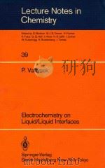 Electrochemistry on liquid /liquid interfaces（1985 PDF版）