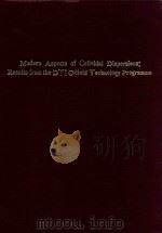 Modern aspects of colloidal dispersions results from the DTI Colloid Technology Programme 1998 PDF电子版封面 0792348192 edited by Ronald H. Ottewill a