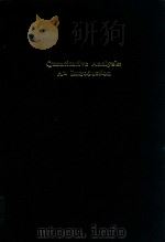 Quantitative analysis an introduction（1999 PDF版）