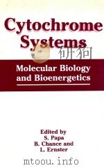 cytochrome systems molecular biology and bioenergetics 1987 PDF电子版封面 0306426935 s.papa and b.chance and l.erns