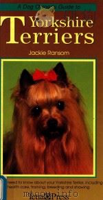 A Dong Owner's Guide to Yorkshire Terriers（1988 PDF版）